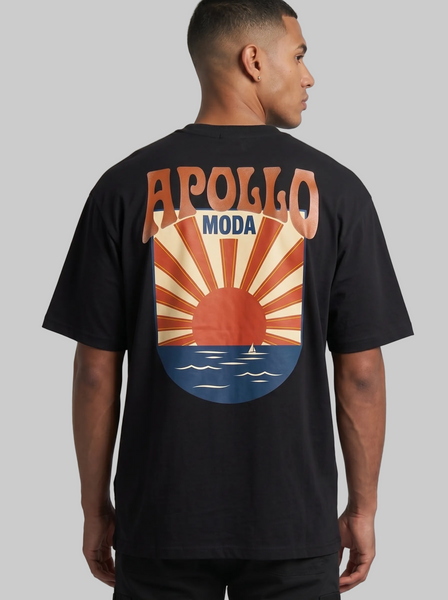 Horizon Oversized Heavyweight Graphic Tee