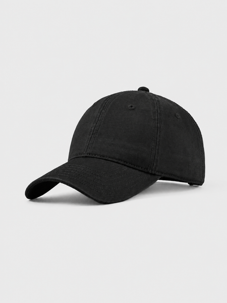 Cotton Twill Hat Midnight Black