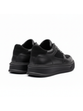 Apollo Moda men's Artemis Eclipse black chunky sole sneaker, fourth angle