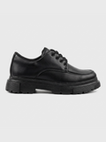 Apollo Moda Men's Vantage Prime all-black elevating sneaker, main product photo