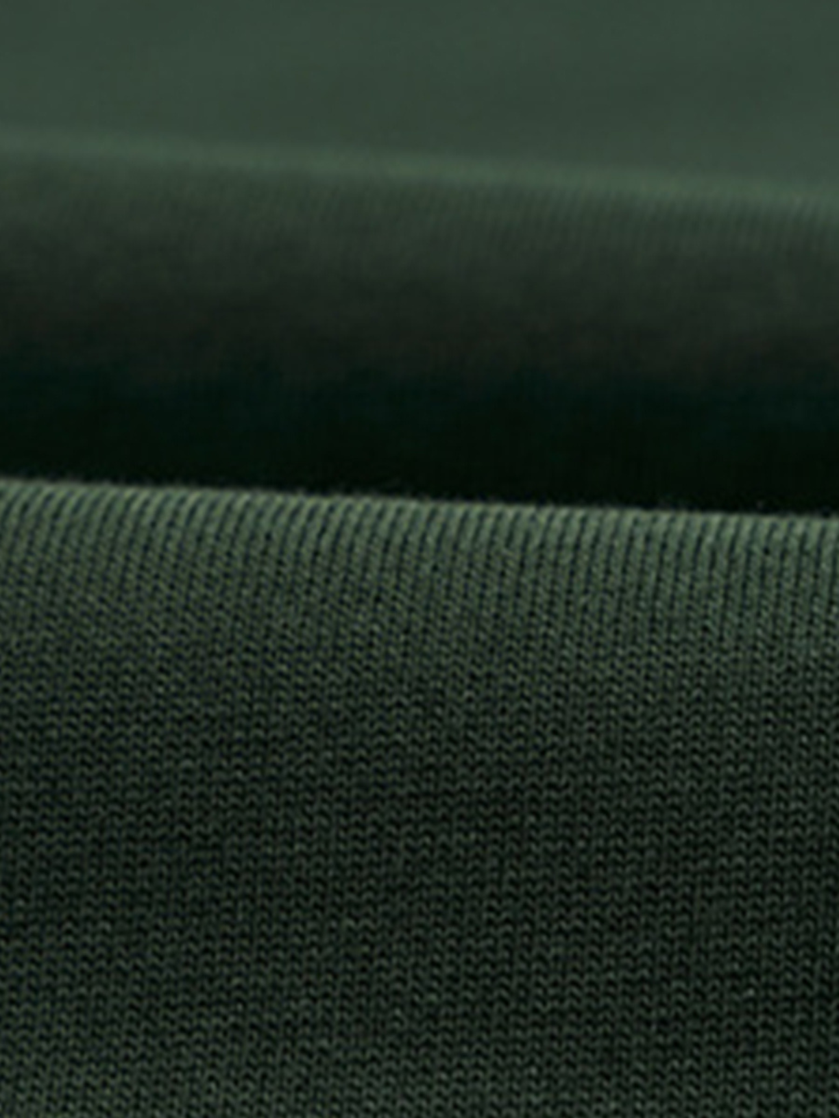 Aero boxy crop tee in green by Apollo Moda, view 4