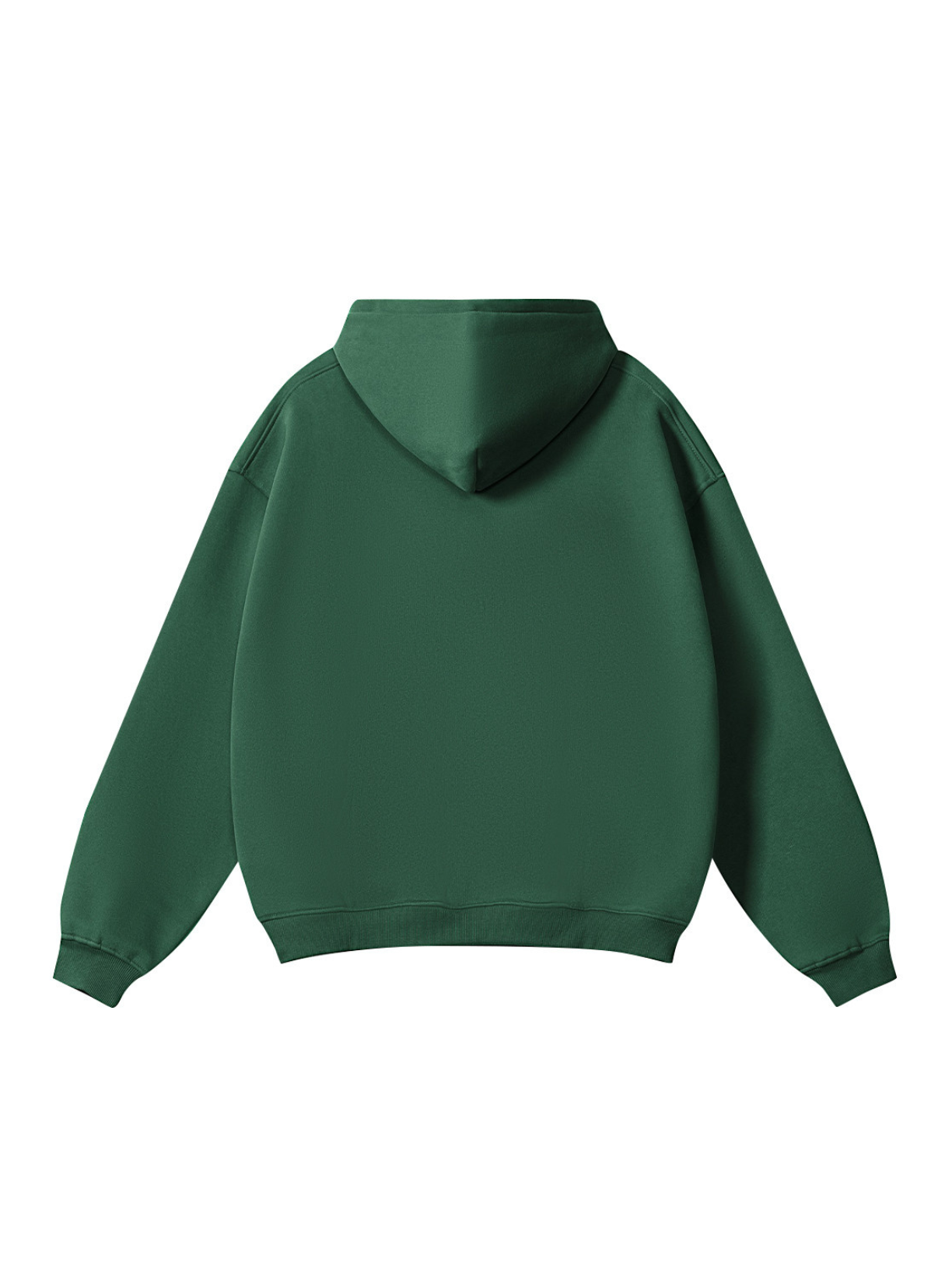 Club Collegiate oversized heavyweight hoodie in green by Apollo Moda, view 3